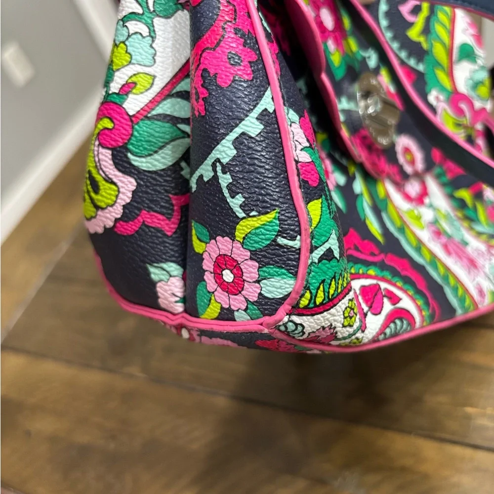 Vera Bradley Scalloped Hipster Crossbody in “Petal Paisley”